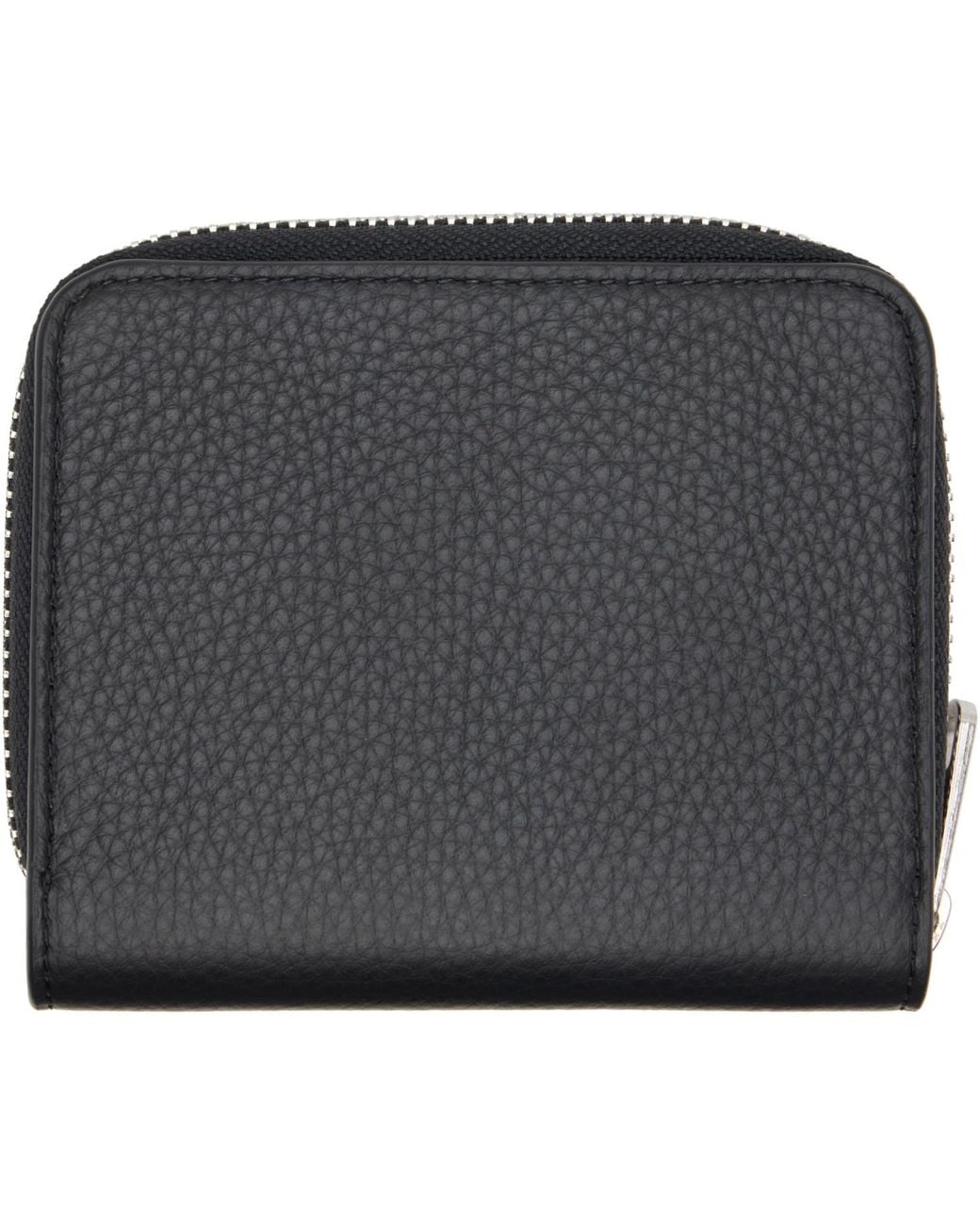 A.P.C. Black Chelsea Zip Wallet for men