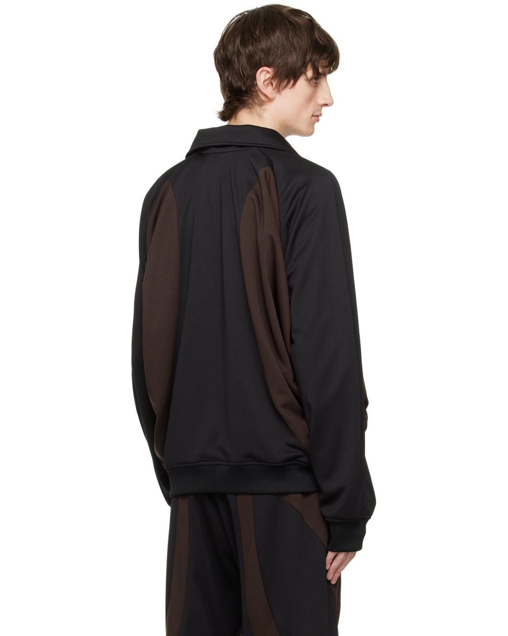 Sun-Bleached Tweed Bomber in Black – SVRN