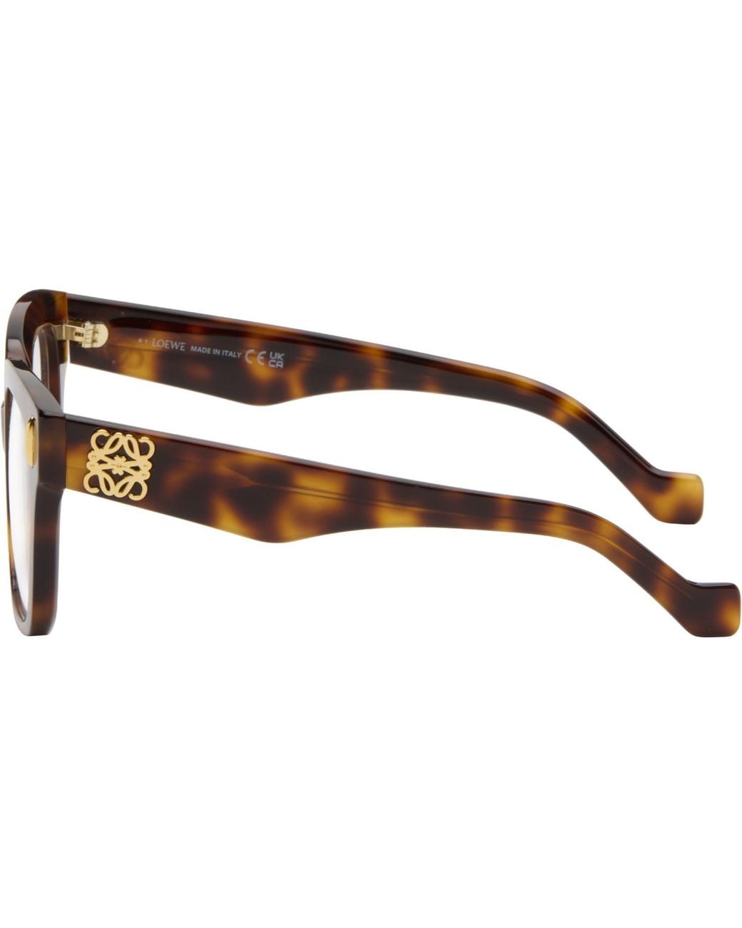 Loewe Black Anagram Glasses