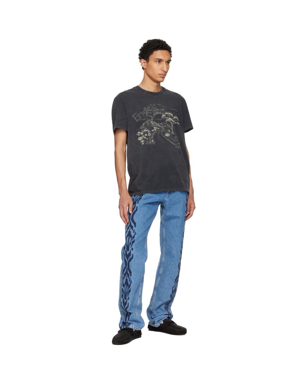 Isabel Marant Black Fitzo Loafers for men