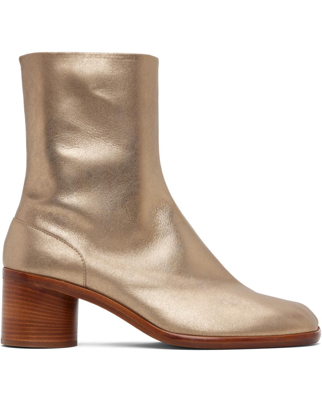 Maison Margiela Brown Tabi Ankle Boots for men