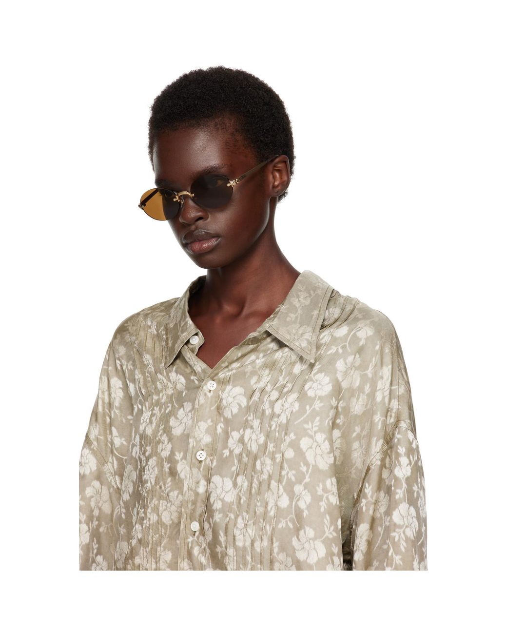 Ray-Ban Brown A$Ap Rocky Edition Rb3929 Sunglasses