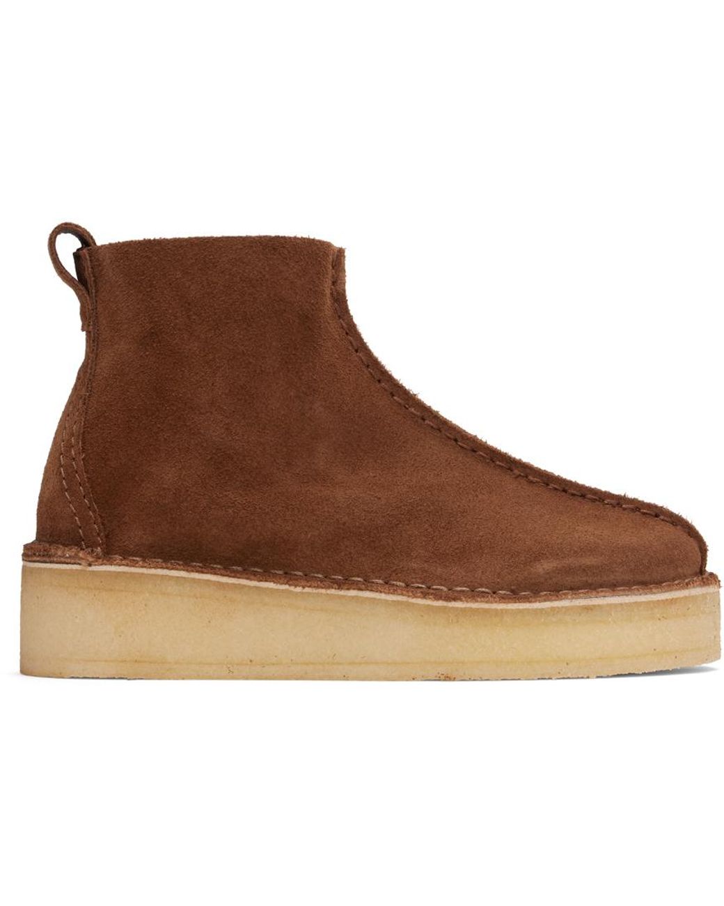 Clarks Trek Wedge Boots in Brown | Lyst Canada