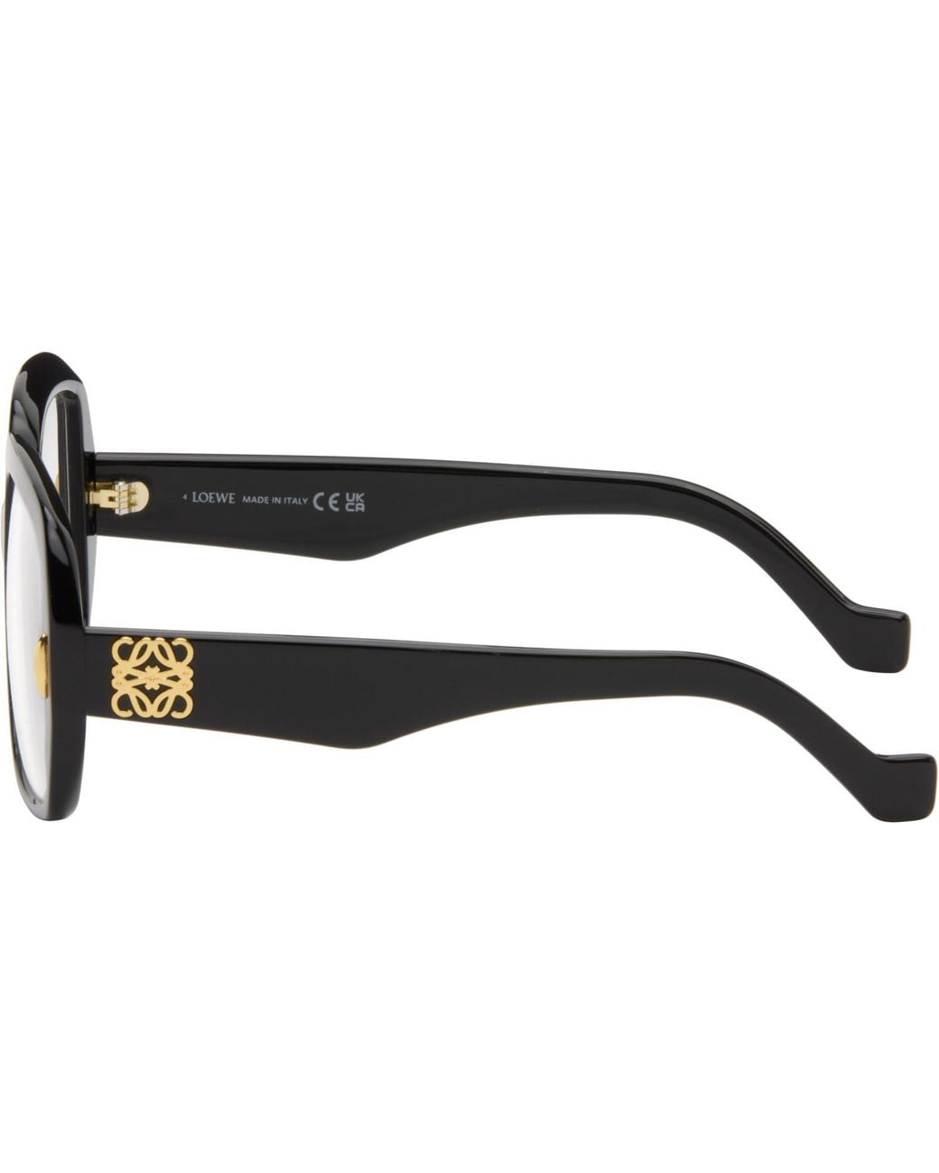 Loewe Black Anagram Glasses