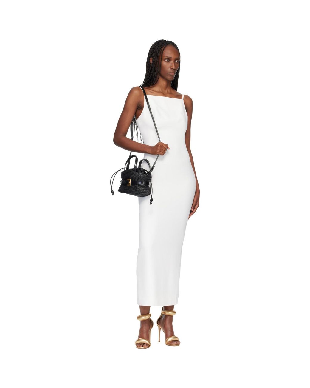 Balmain Black Mini Shuffle Bag