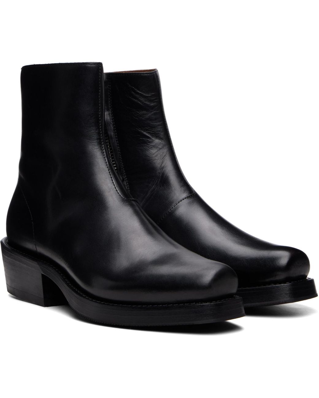 Bottes Charro Noires Second/Layer pour homme en coloris Black