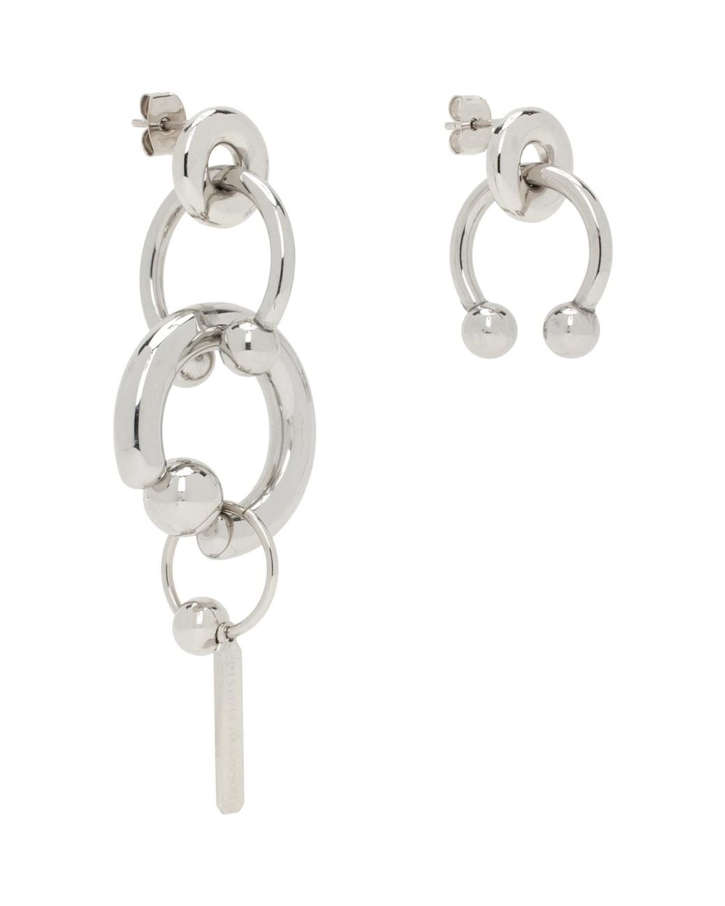 Justine Clenquet Metallic Dolly Earrings