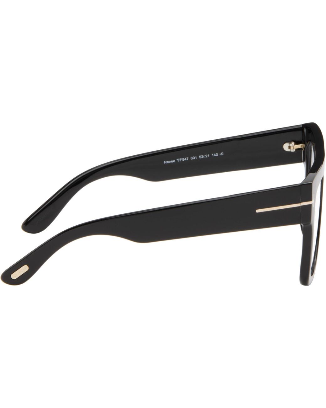 Tom Ford Black Renee Square Light Glasses