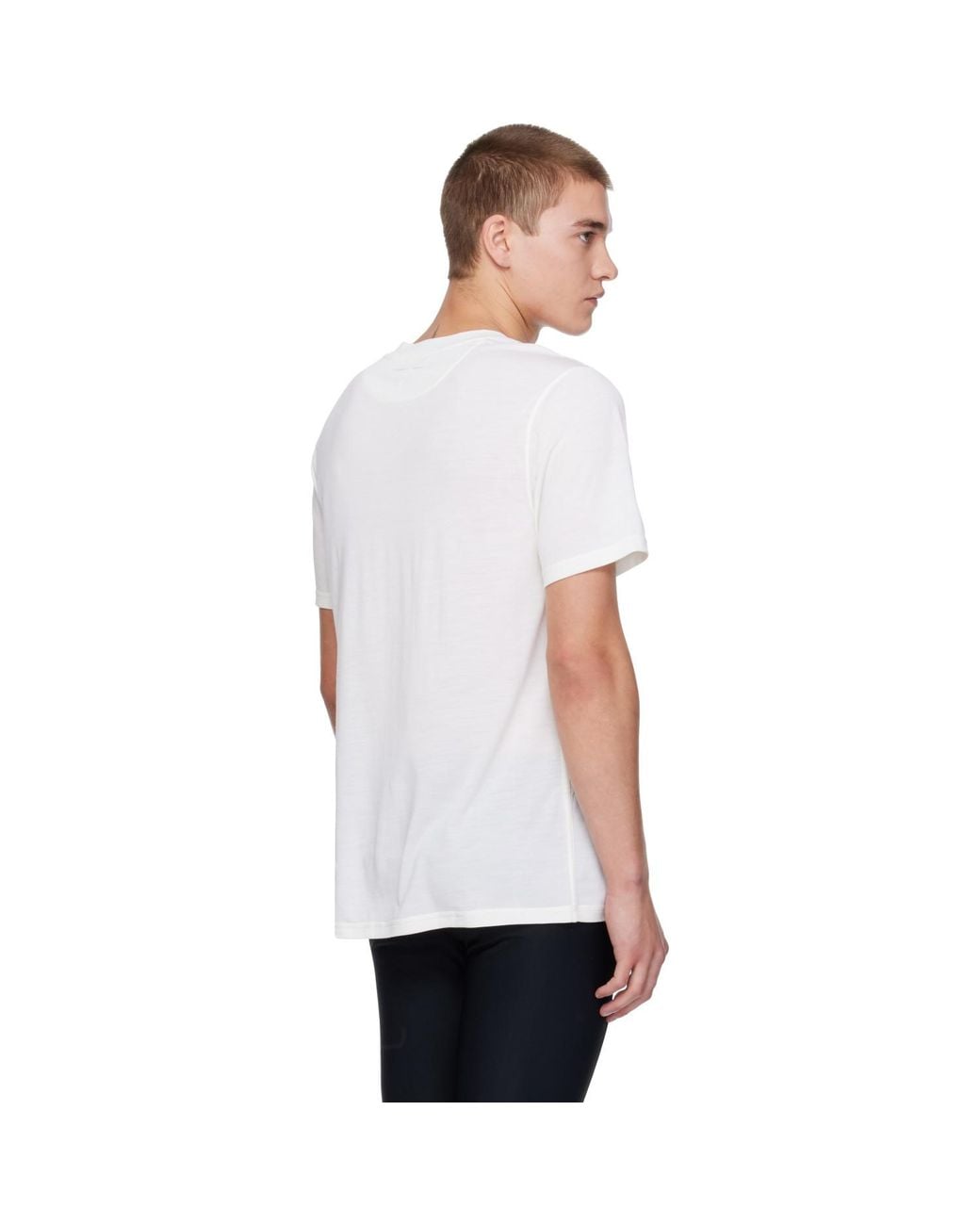 Literary Sport White Off- James T-Shirt for men