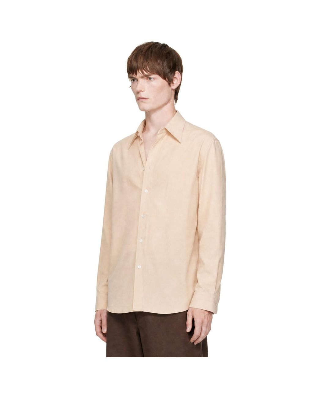 Lemaire Natural Fluid Shirt for men