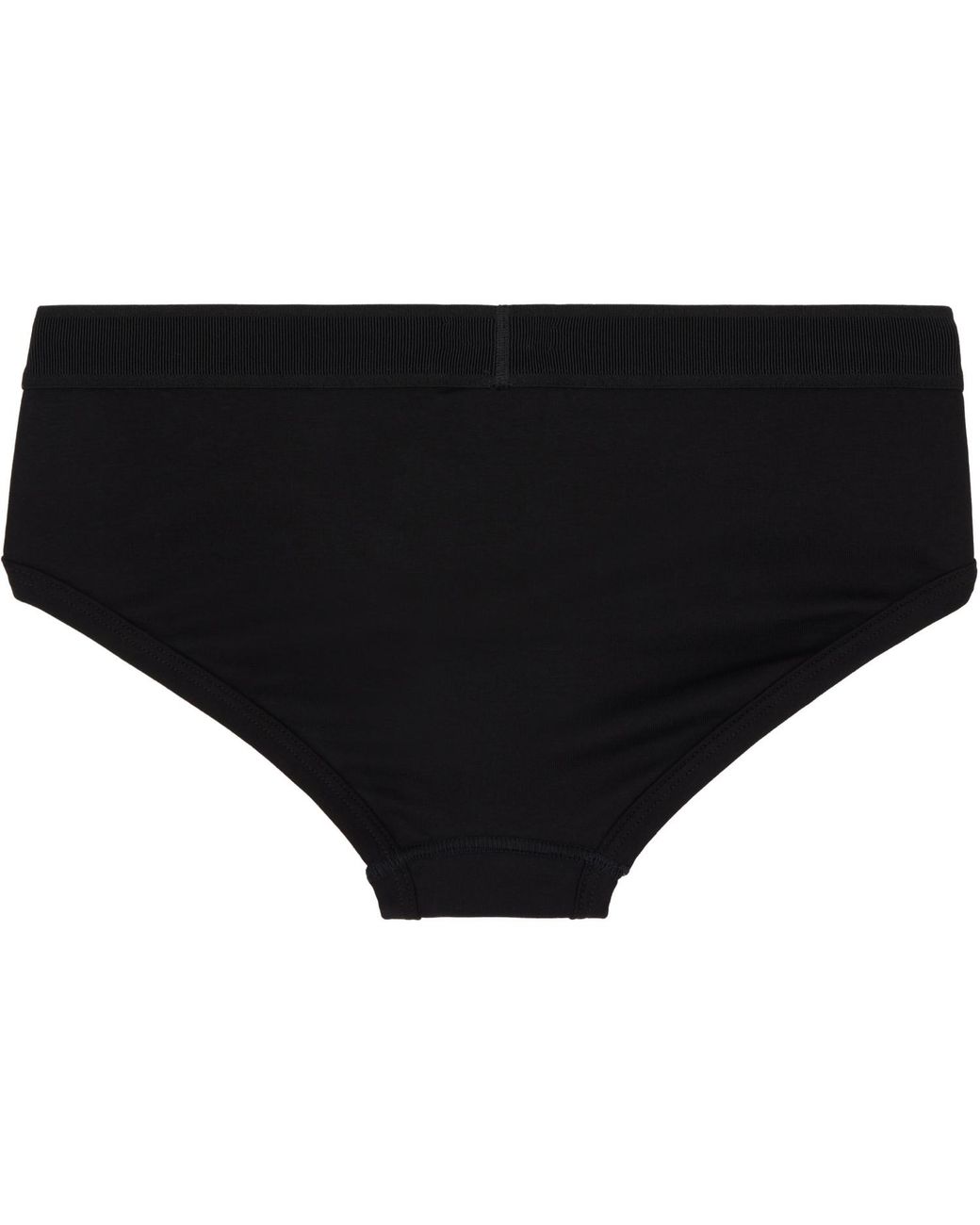 Tom Ford Black Two-Pack Cotton Briefs for men