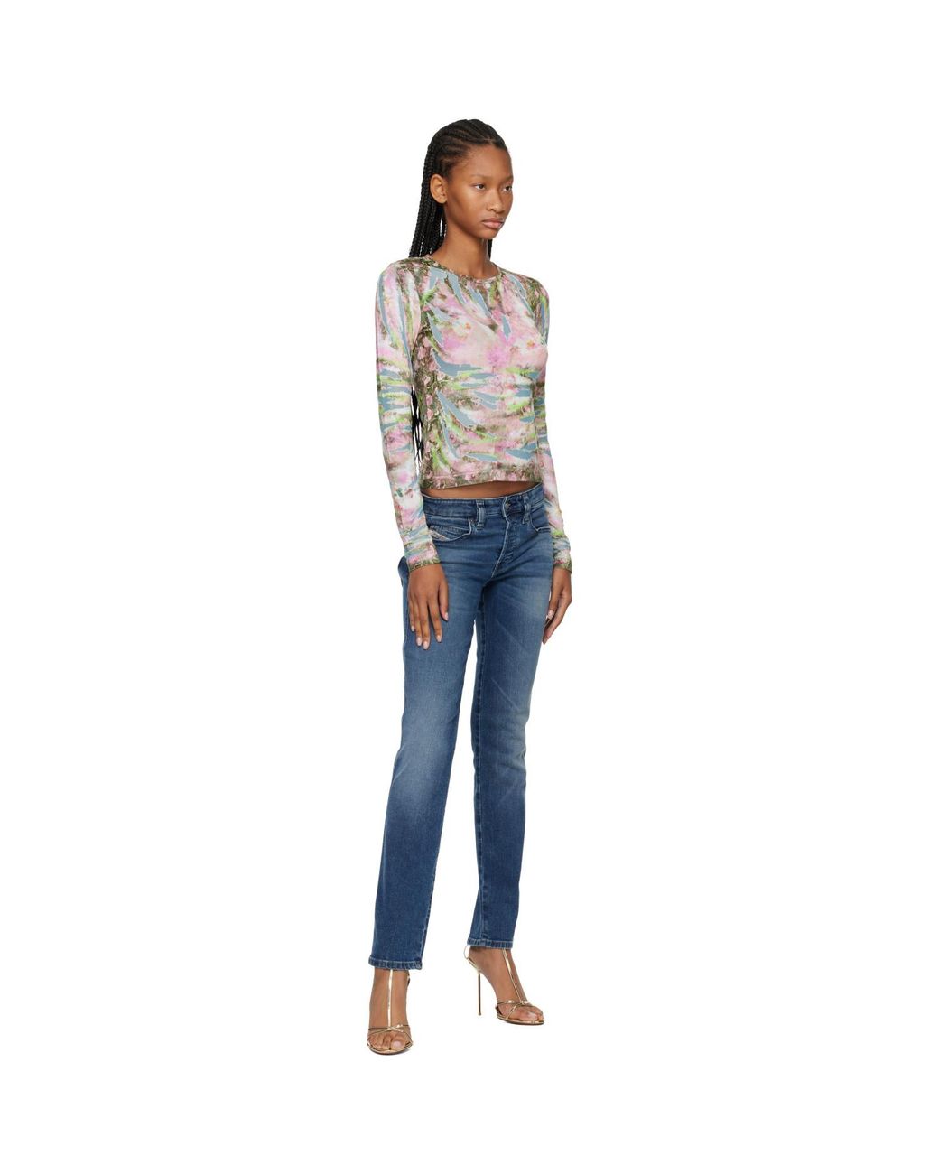 DIESEL Blue T-Alia T-Shirt