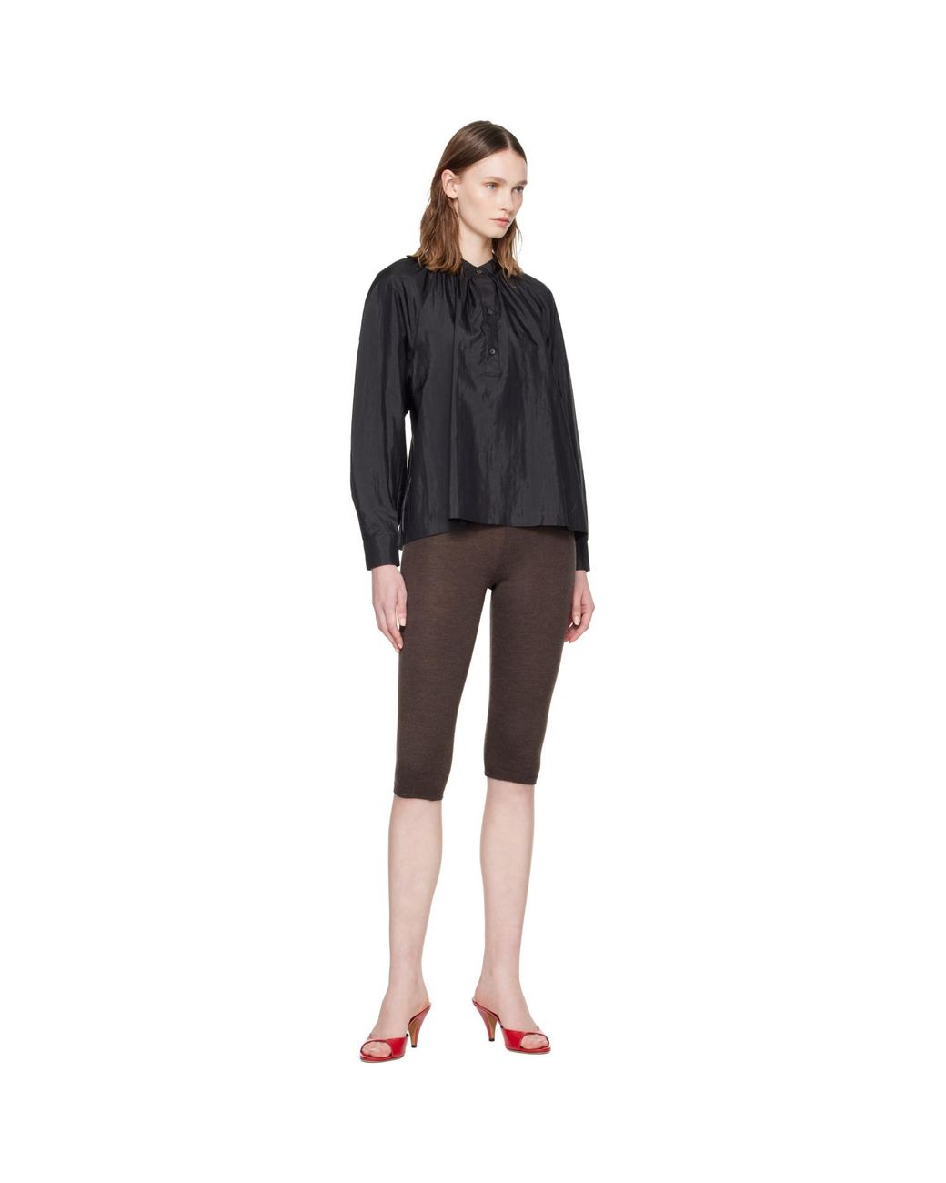 Paloma Wool Black Oseria Blouse
