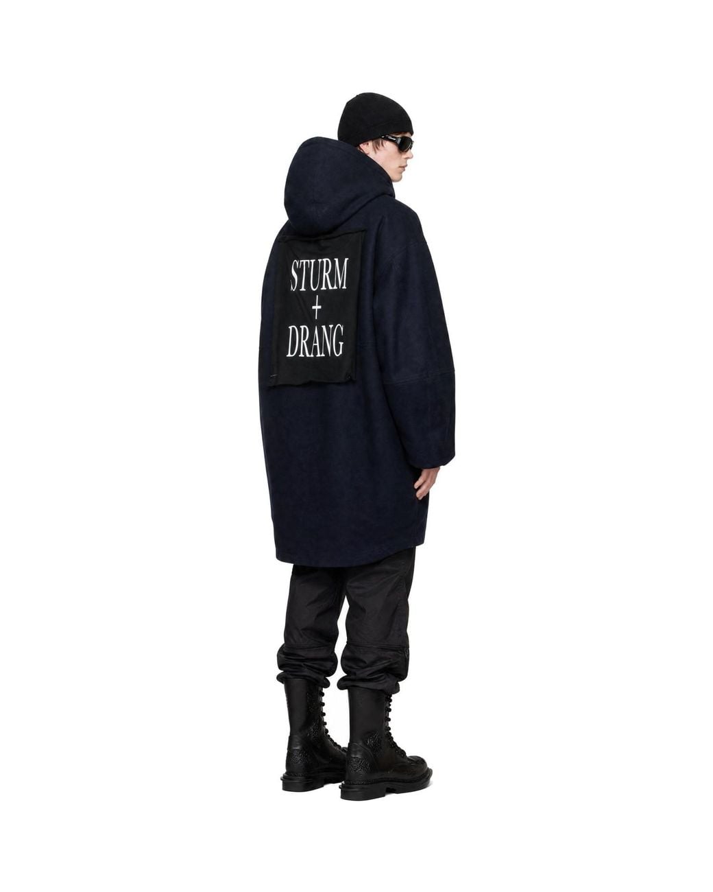 HYACYN Blue Sdom Parka for men