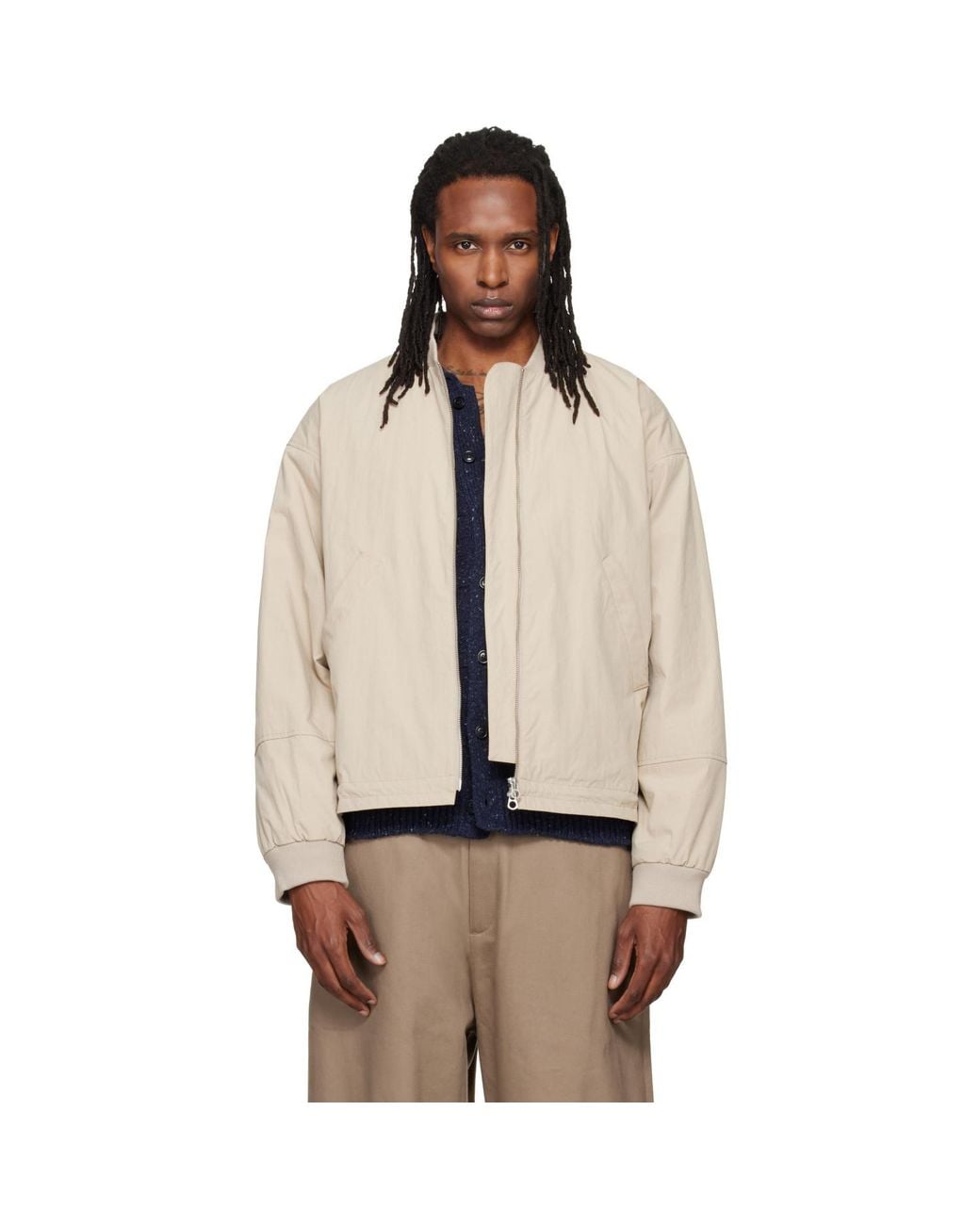 YMC Natural Basement Bomber Jacket for men