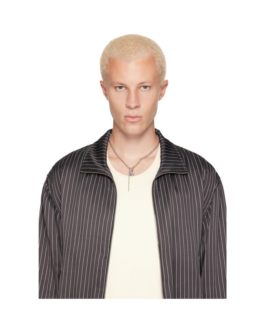 Justine Clenquet Metallic Evie Necklace for men