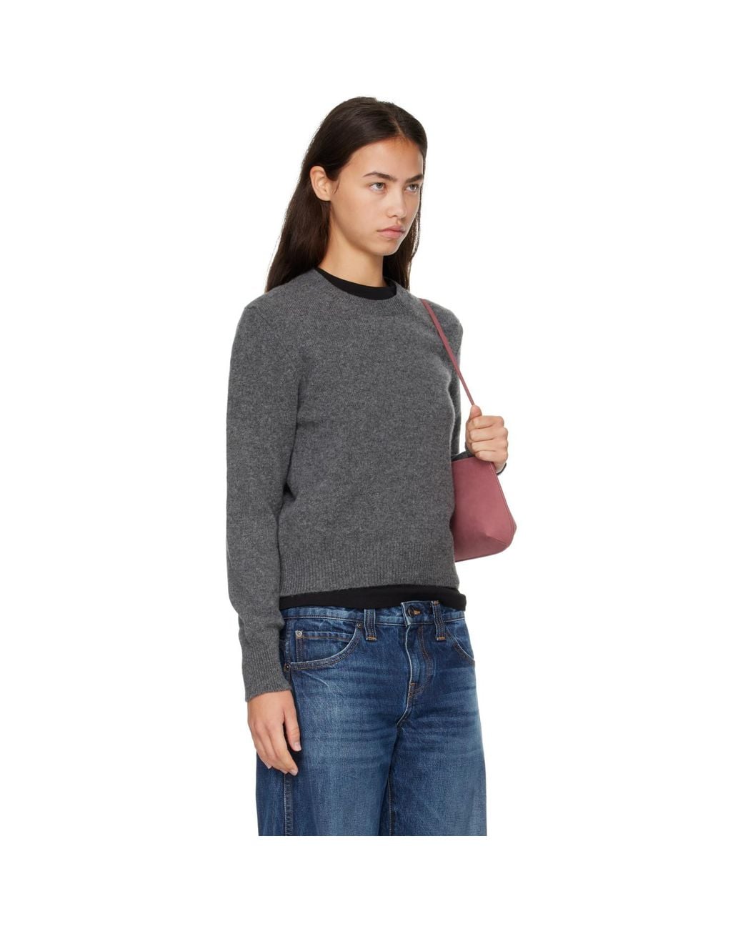 &Daughter Gray Sligo Crewneck Sweater