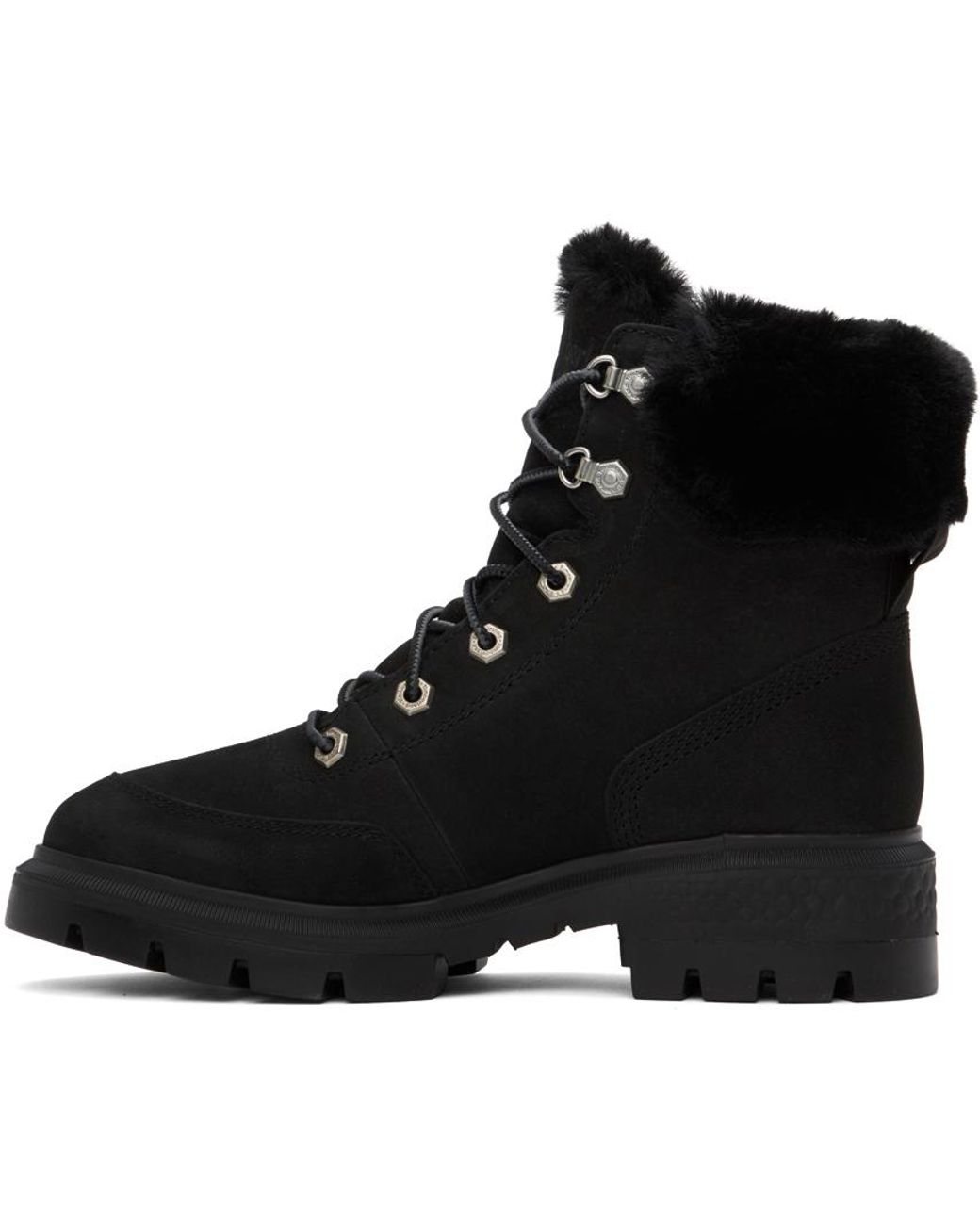 Timberland boots with fur trim online