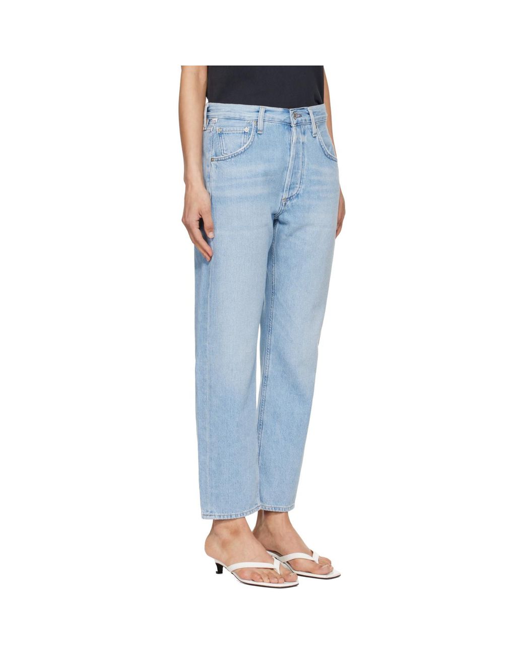 Citizens of Humanity Blue Winslow Boyfriend Jeans