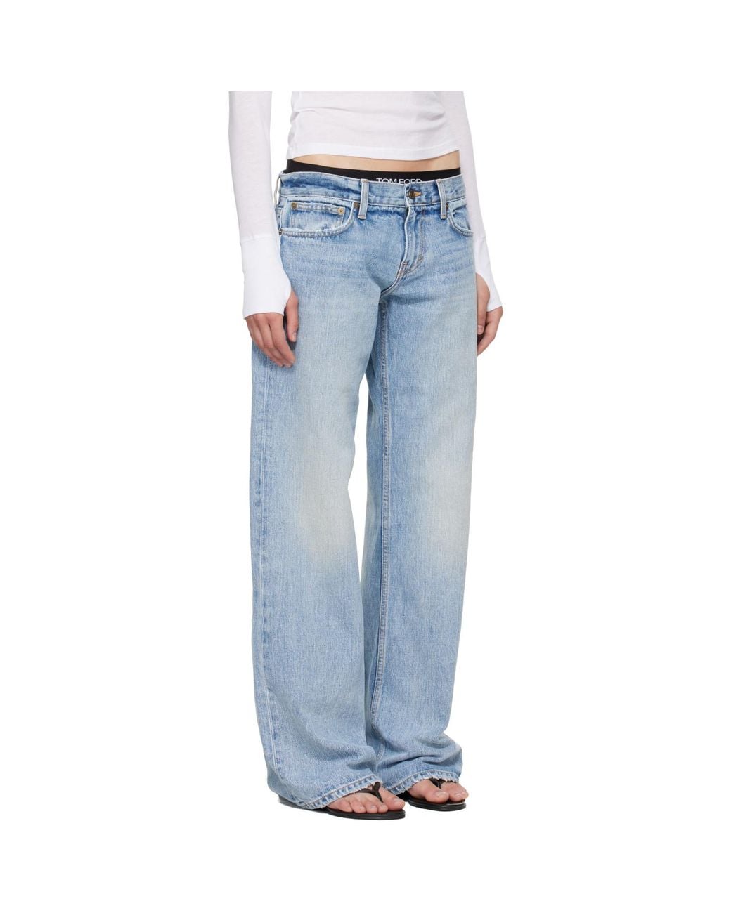 Raimundo Langlois Blue Bootcut Jeans