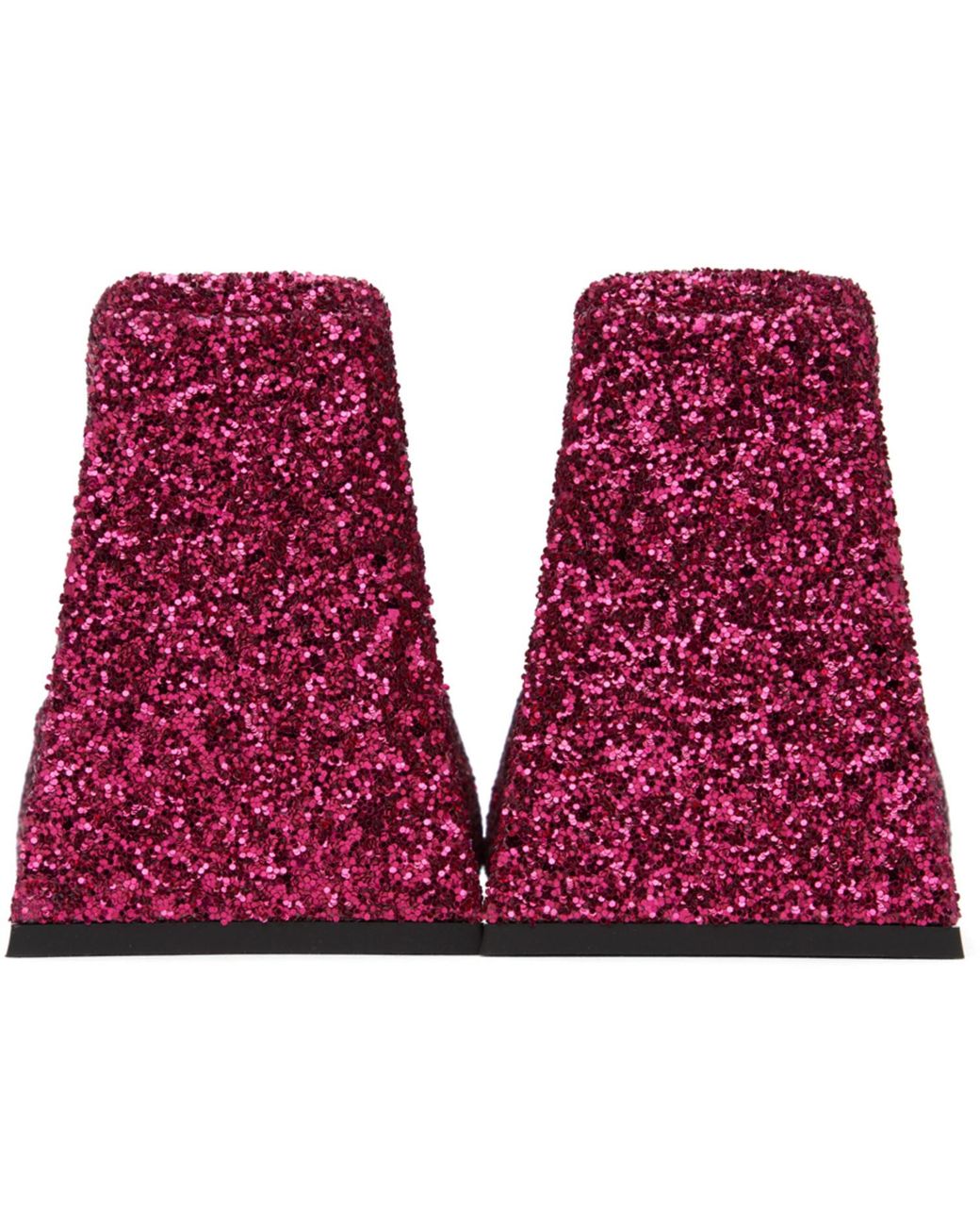 Mules devon roses The Attico en coloris Red
