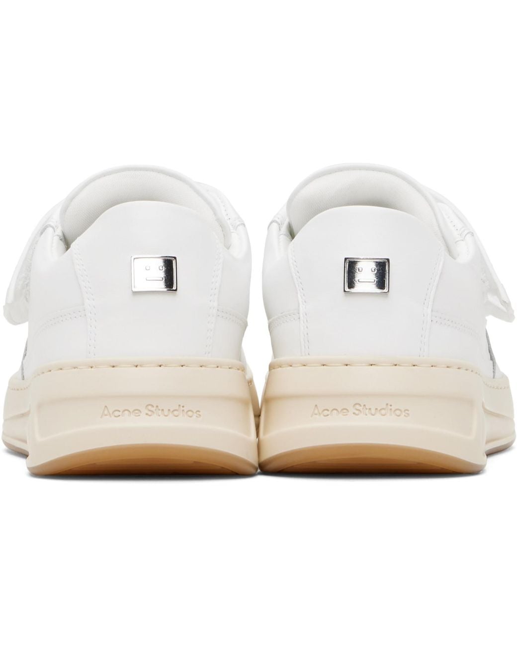 Acne Black Velcro Strap Sneakers