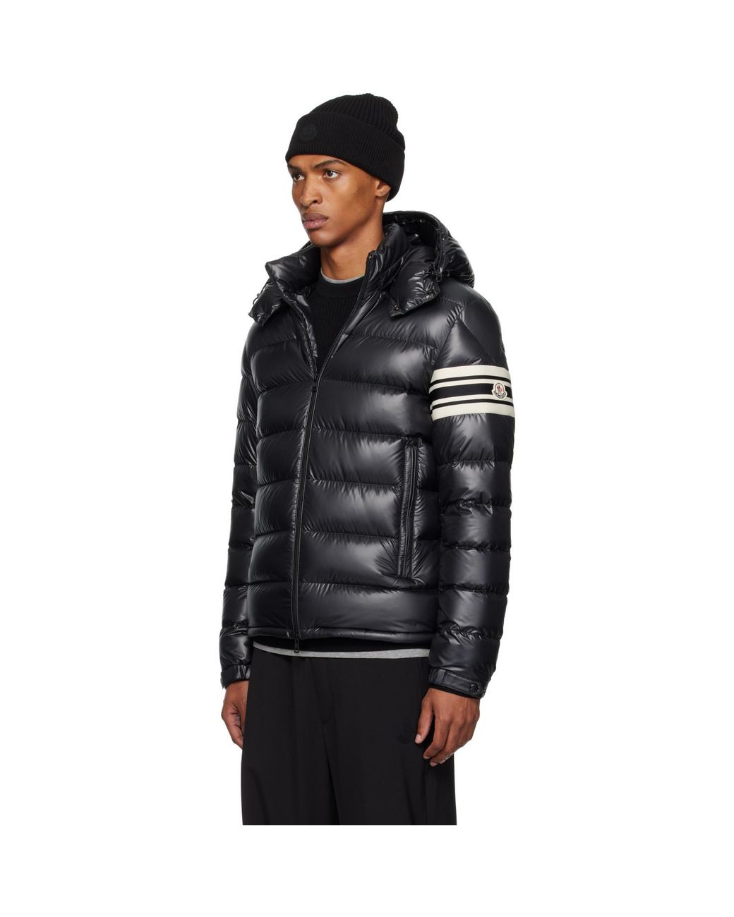 Moncler Black Landre Down Jacket for men