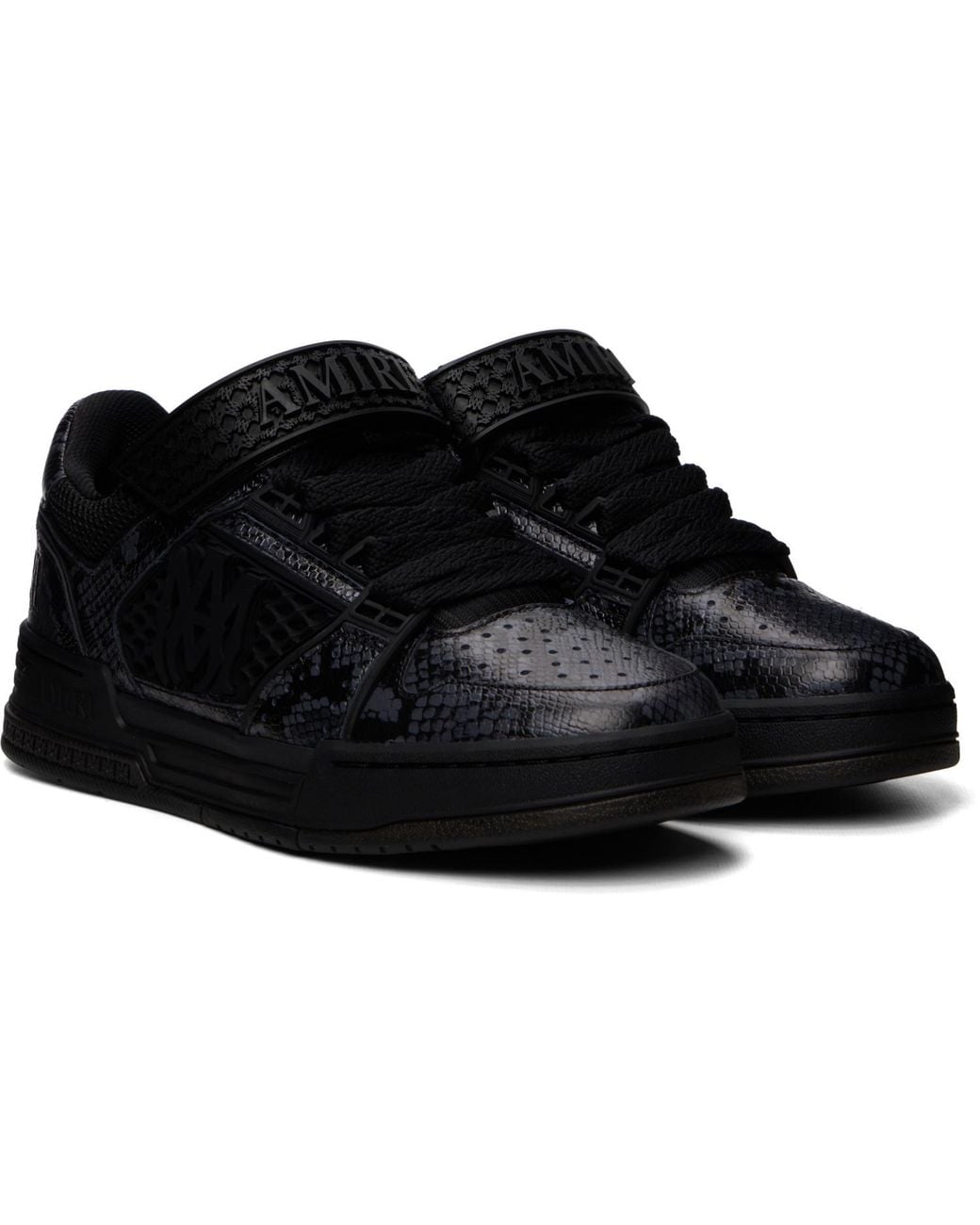 Amiri Black Skyline Sneakers for men