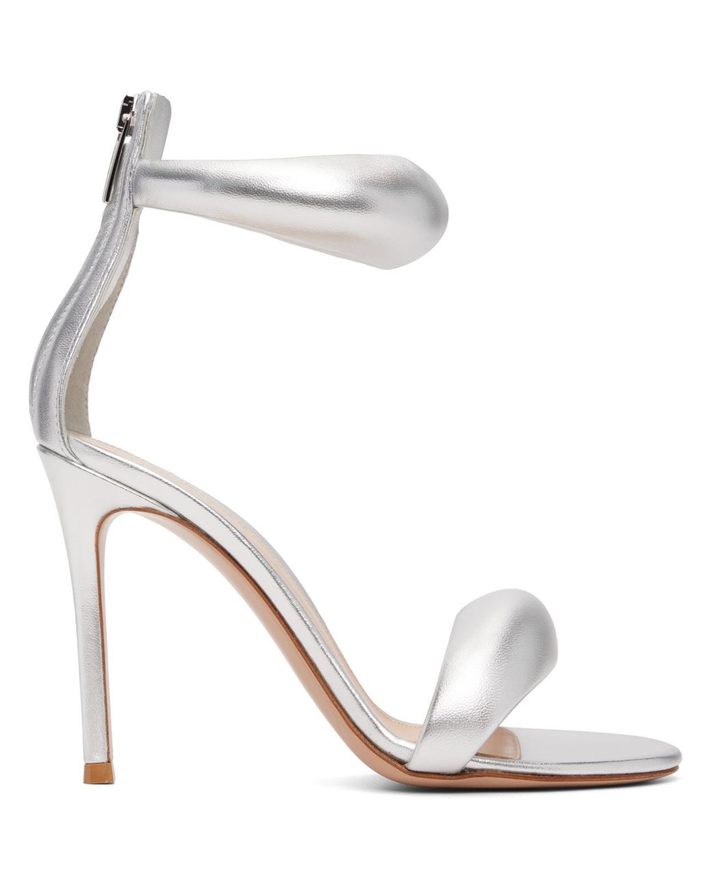 Gianvito Rossi White Bijoux Heeled Sandals