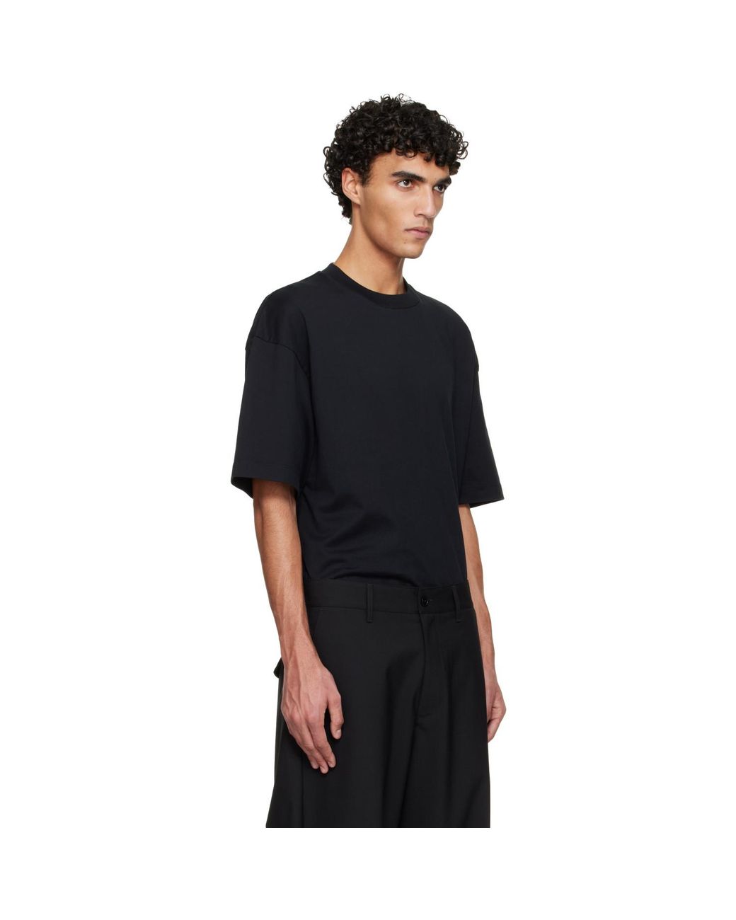 Hope Black Oversized T-Shirt for men