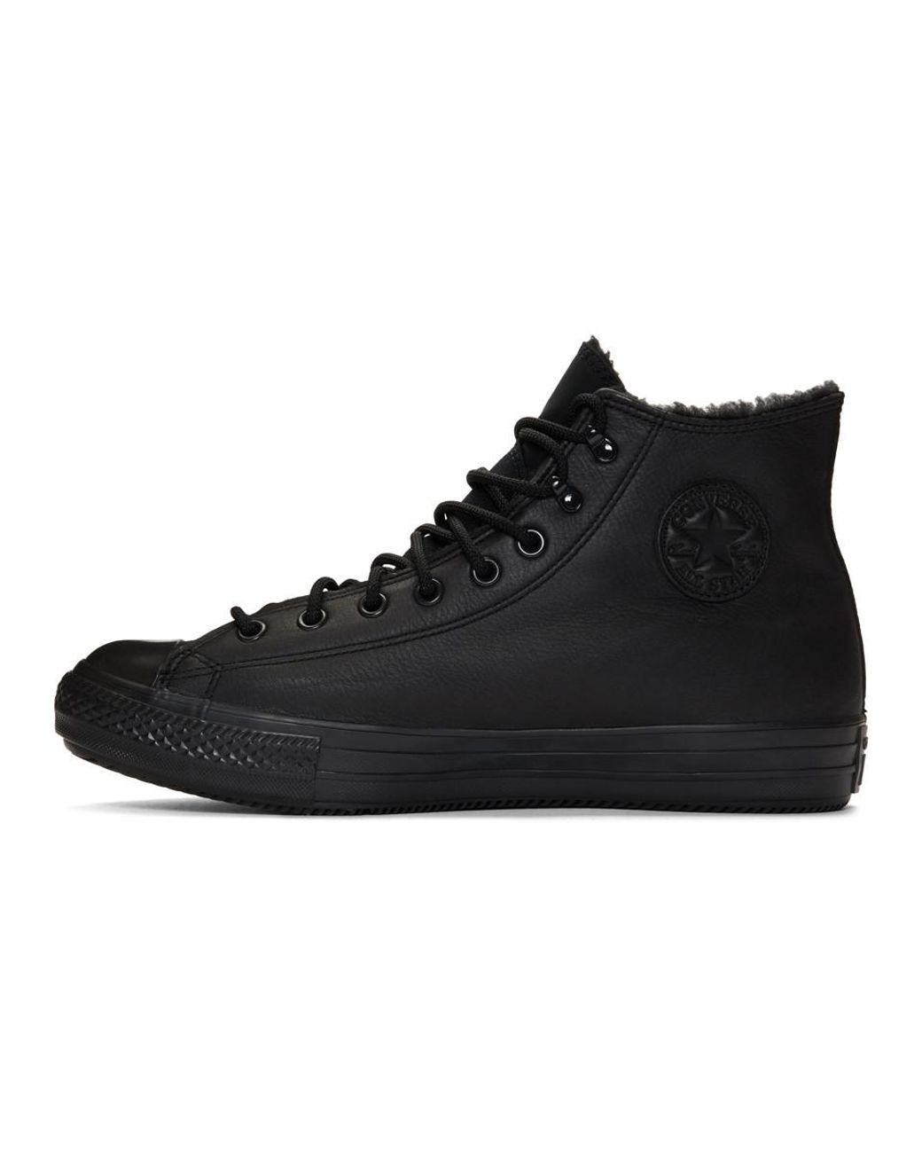 black winter converse