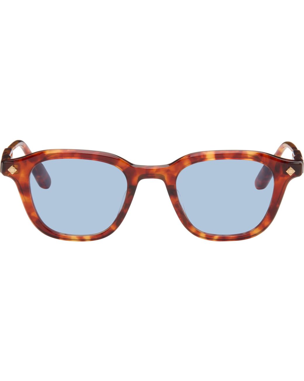 Lunetterie Generale Brown Enigma Sunglasses for men