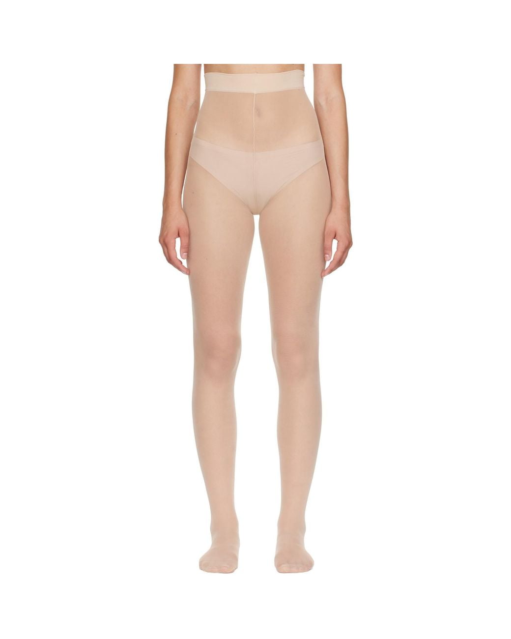 Vetements Natural Logo Push-Up Tights