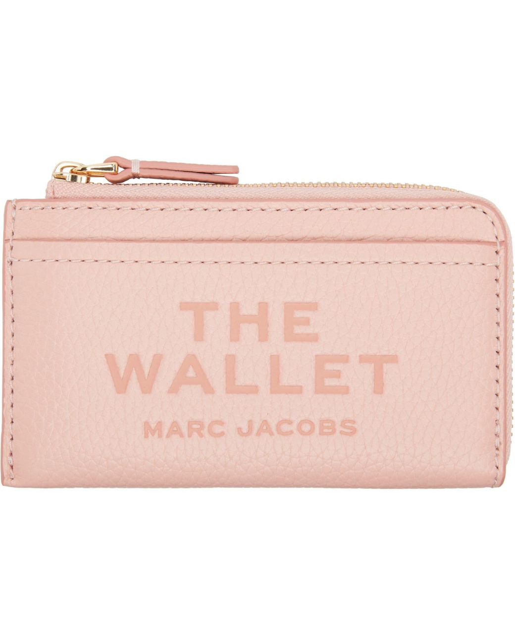 Marc Jacobs Black 'The Leather Top Zip Multi' Wallet