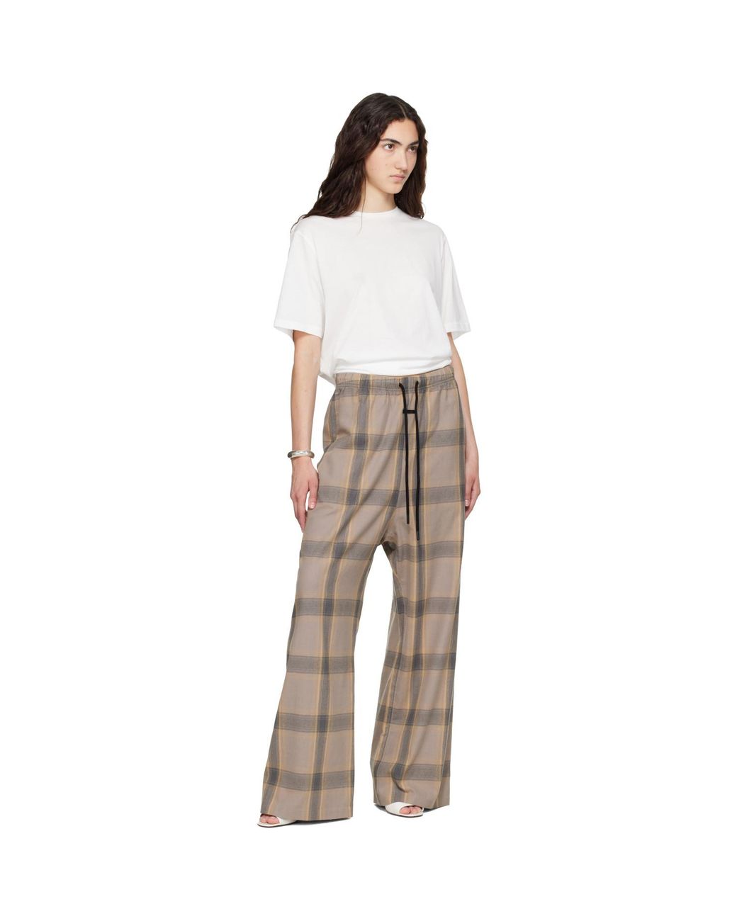 Fear Of God Natural Taupe Flannel Lounge Pants
