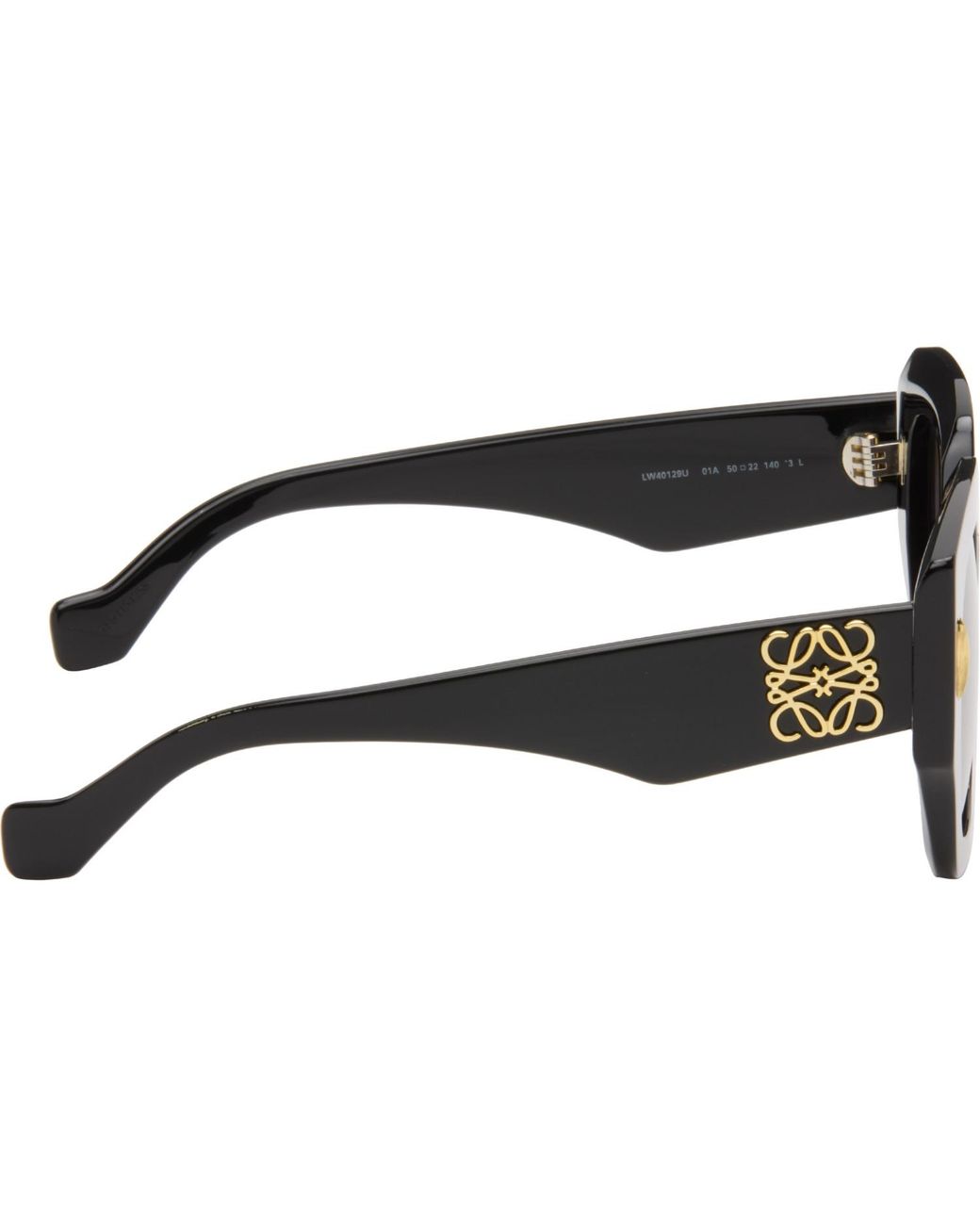Loewe Black Square Anagram Sunglasses