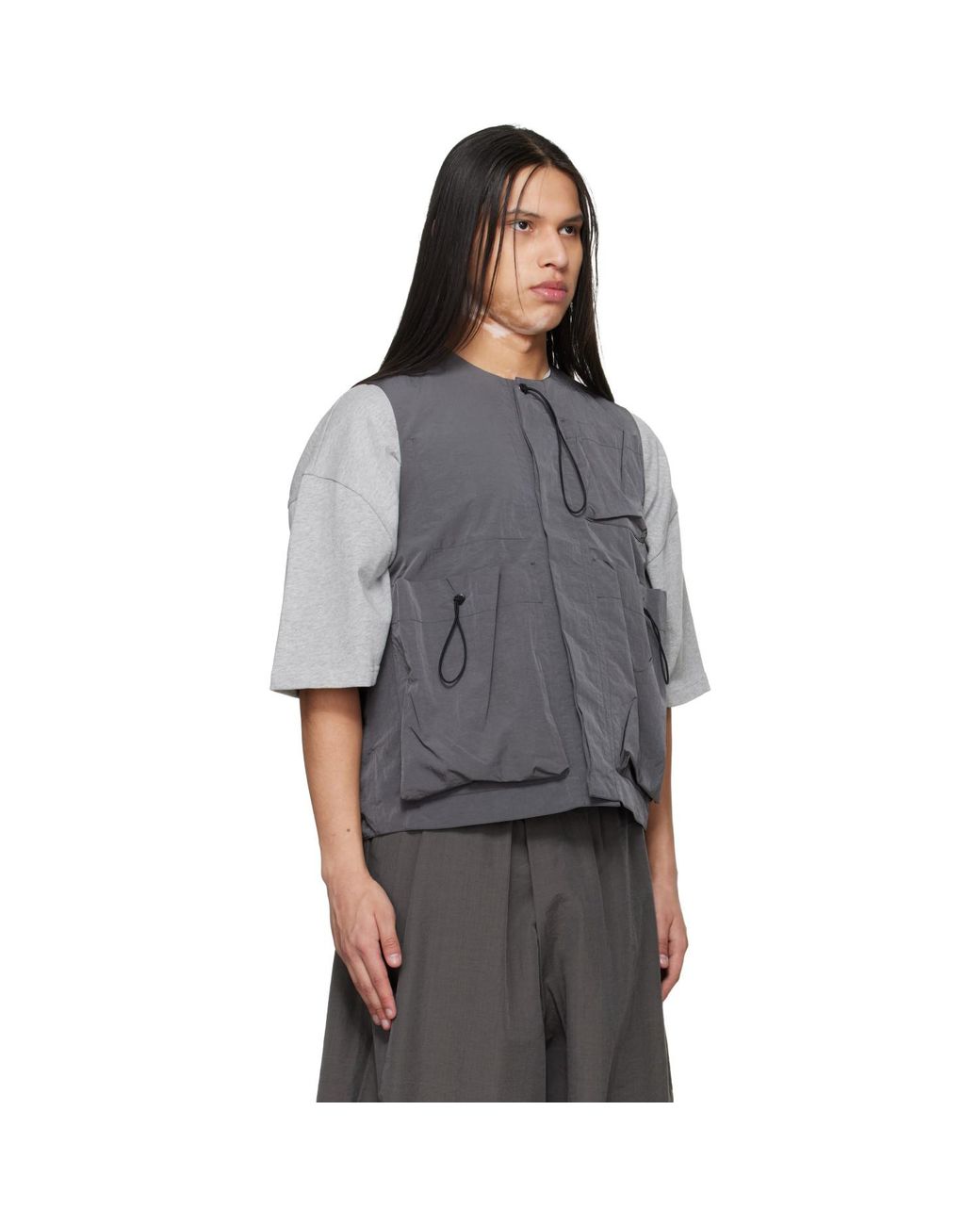 Toogood Gray 'The Roper' Vest for men