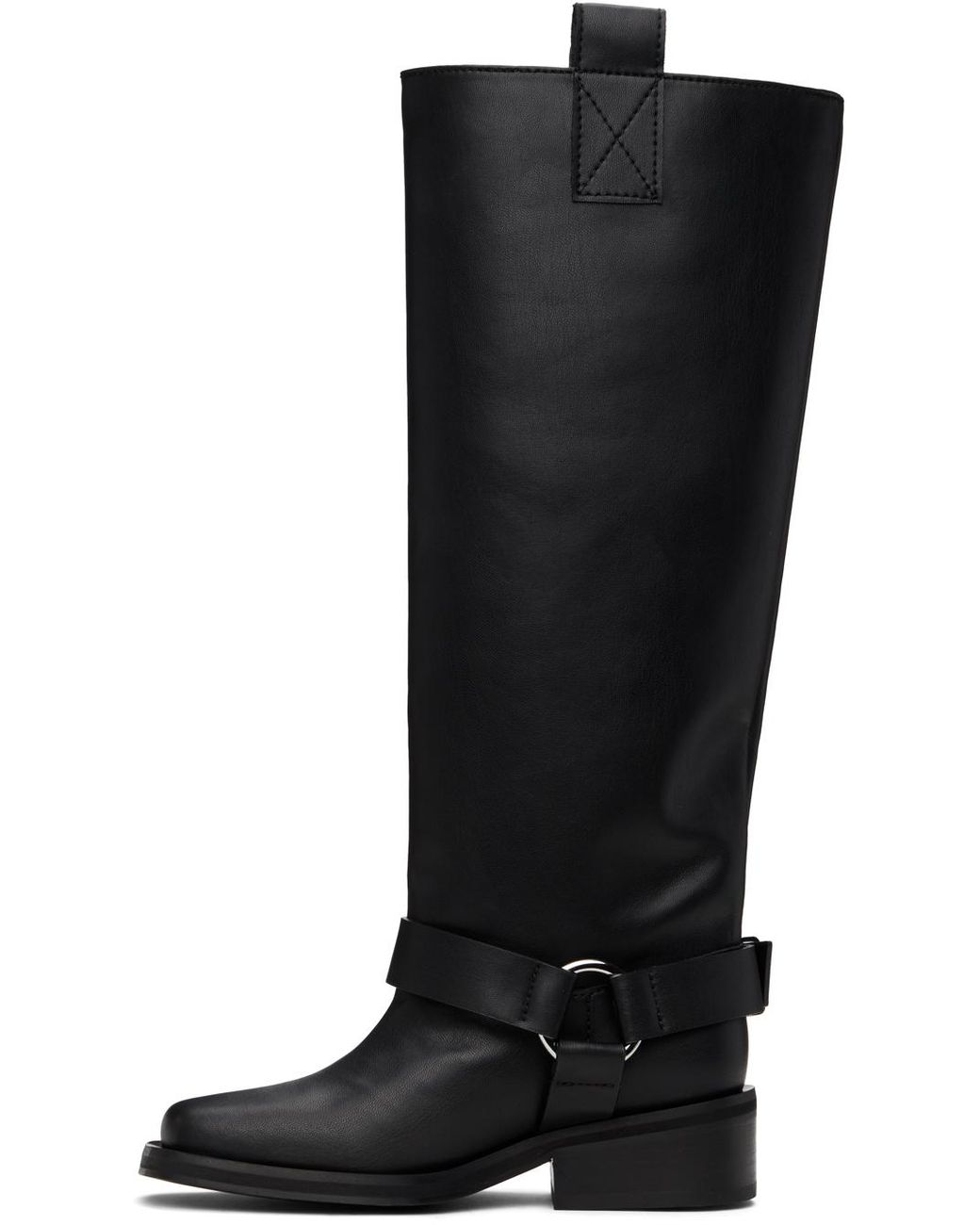 Ganni アンダーニー バイカーブーツ ブラック | Lyst Ganni アンダーニー バイカーブーツ ブラック | Lyst