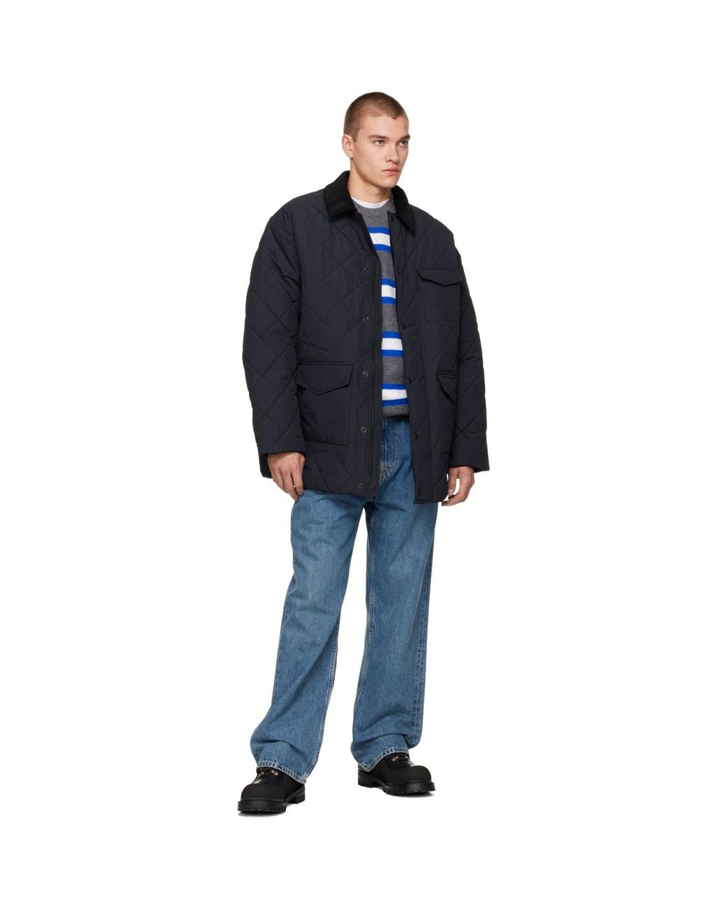 Canada Goose Blue Terra Coat for men