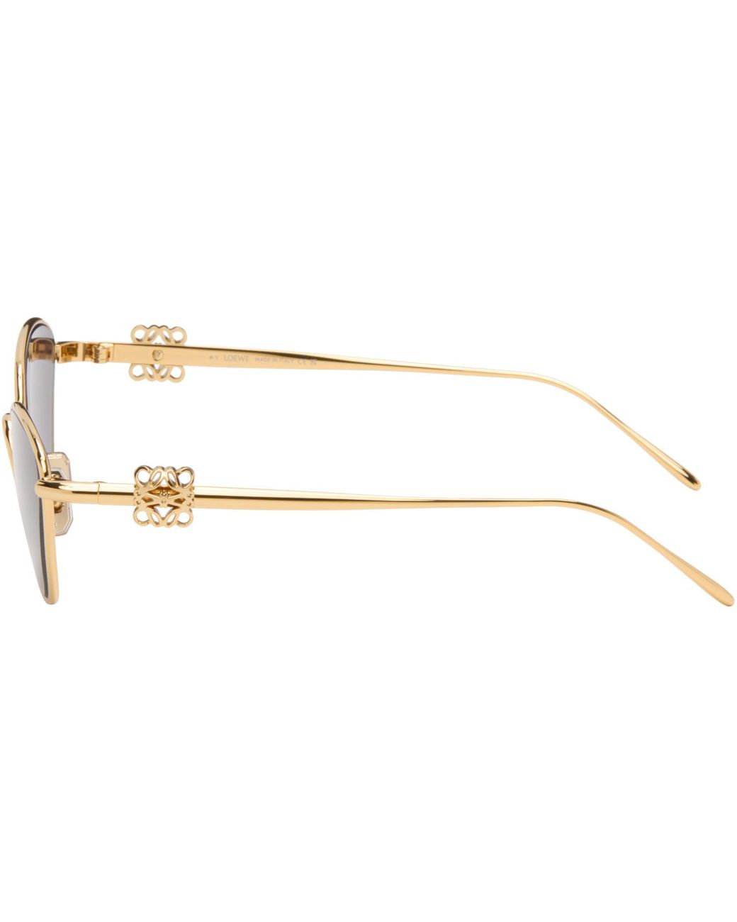 Loewe Gray Anagram Cat-Eye Sunglasses