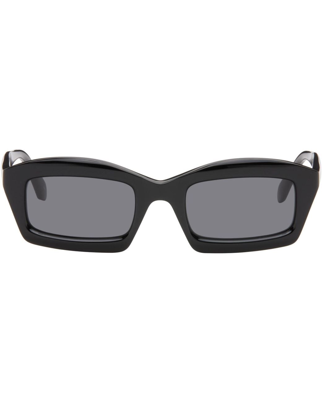 Alaïa Gray Rectangular Sunglasses