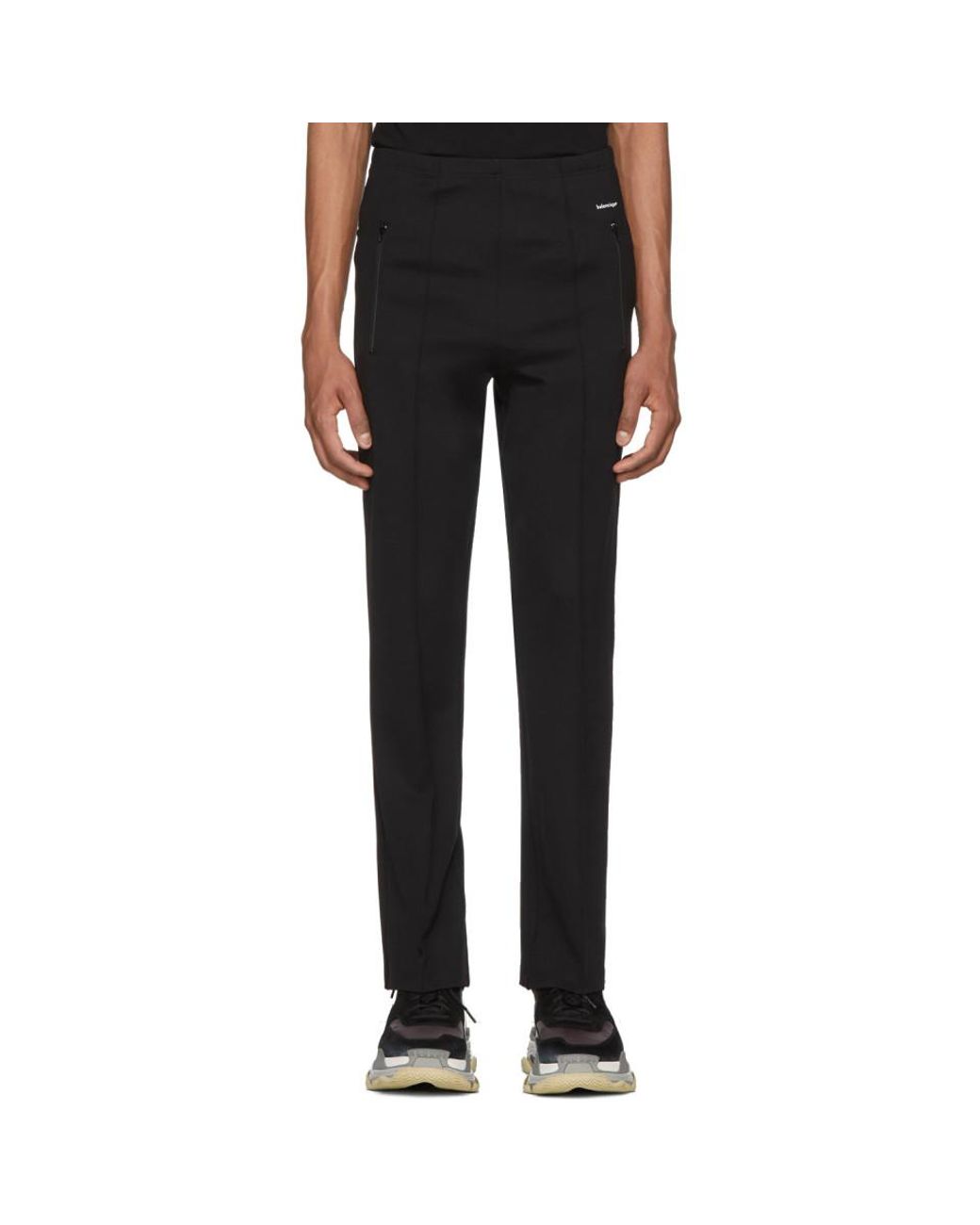 Balenciaga Black Archetype Track Pants for Men | Lyst UK