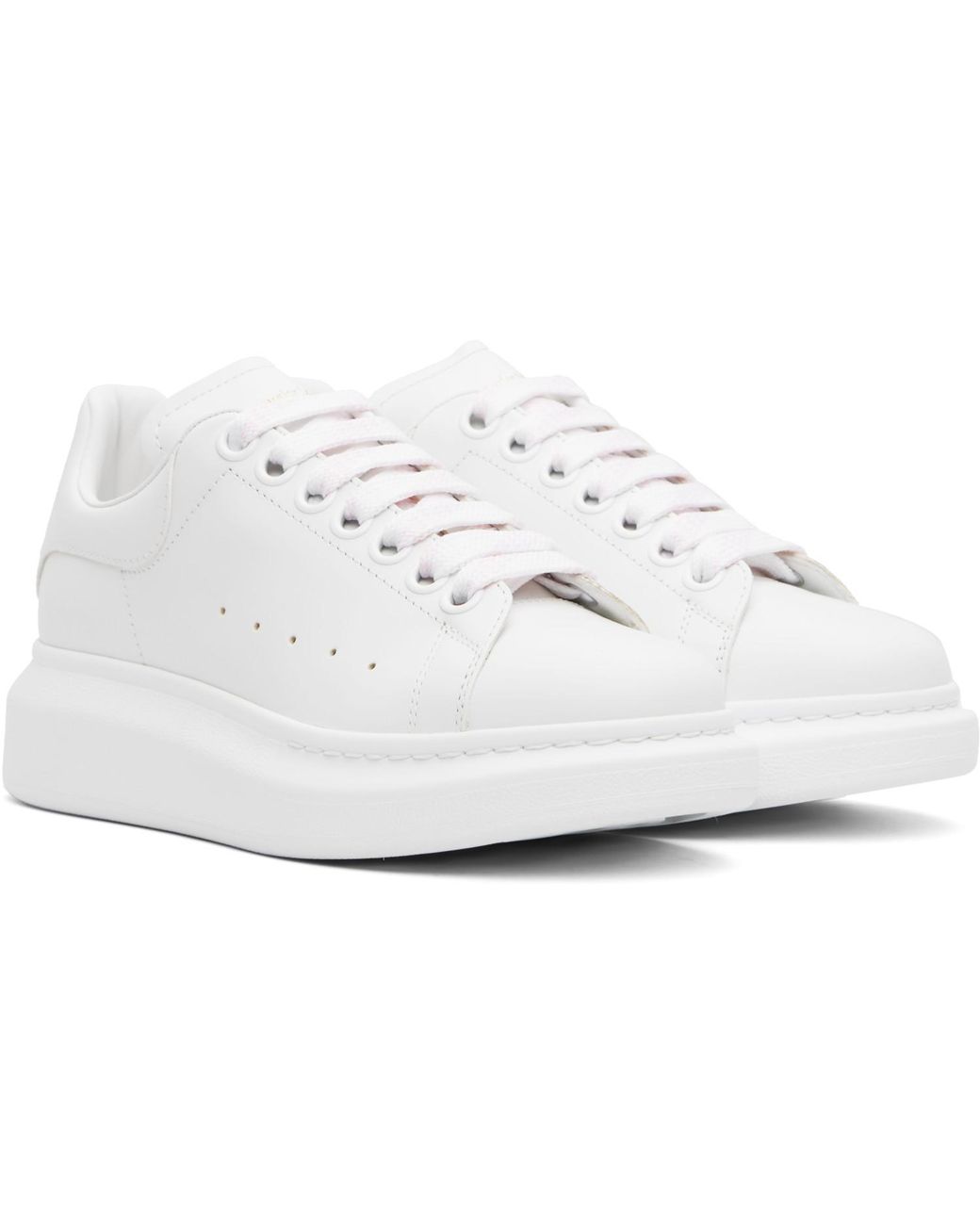 McQueen Black Oversized Sneakers