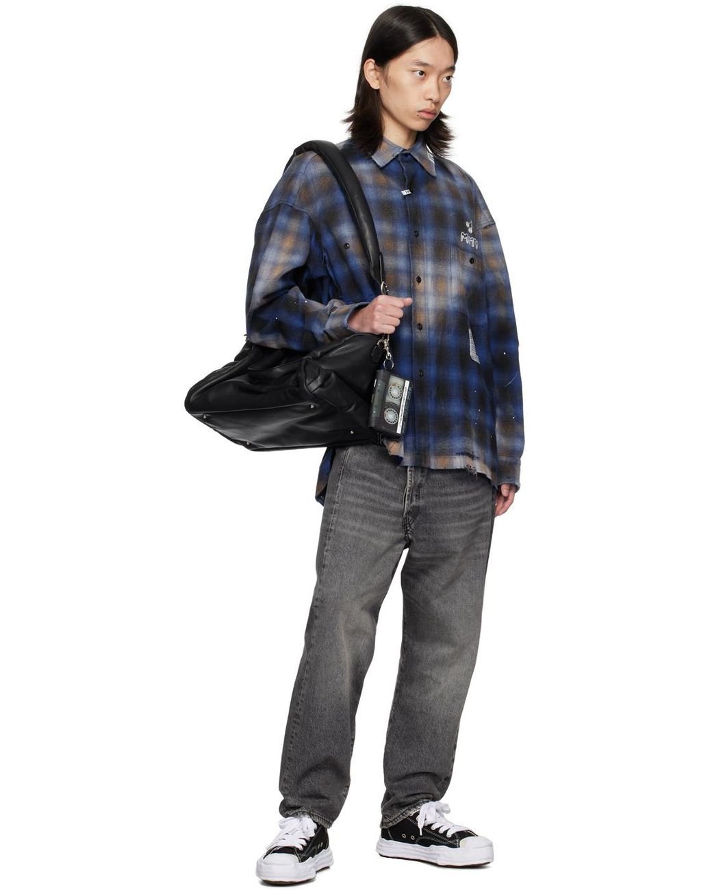 Maison Mihara Yasuhiro Puffer Boston Bag in Black for Men | Lyst