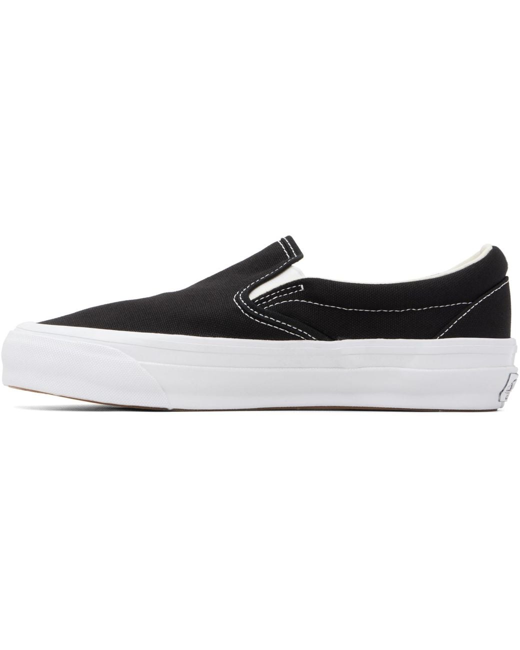 Vans Black Premium Slip-On Sneakers for men