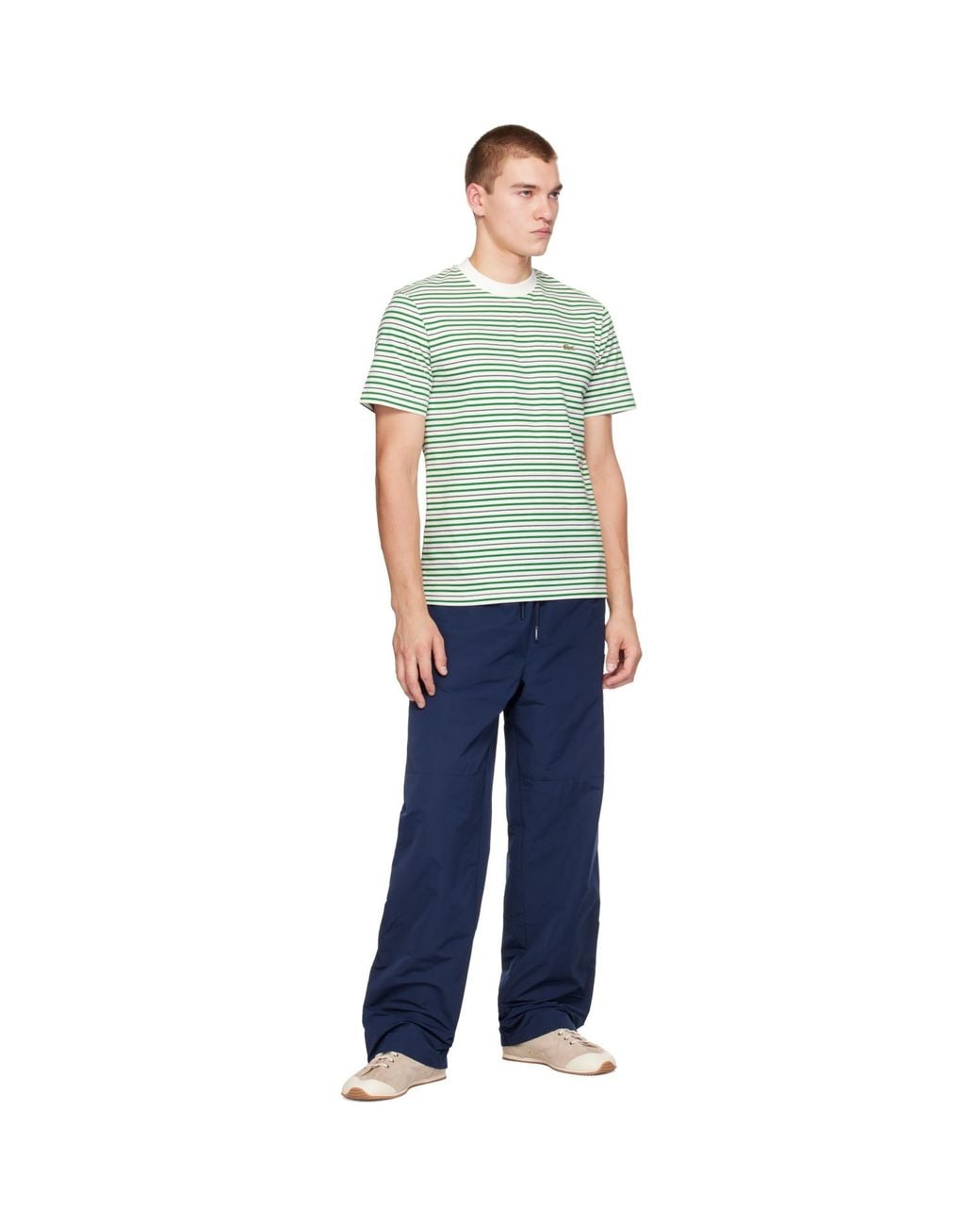 Lacoste Blue Archive Edition Water-Repellent Trousers for men