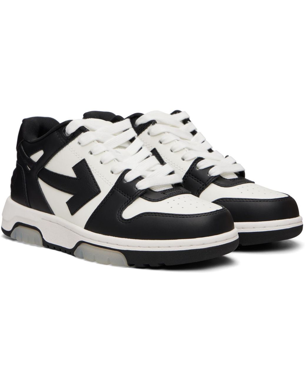 Off-White c/o Virgil Abloh Black Out Of Office Sneakers