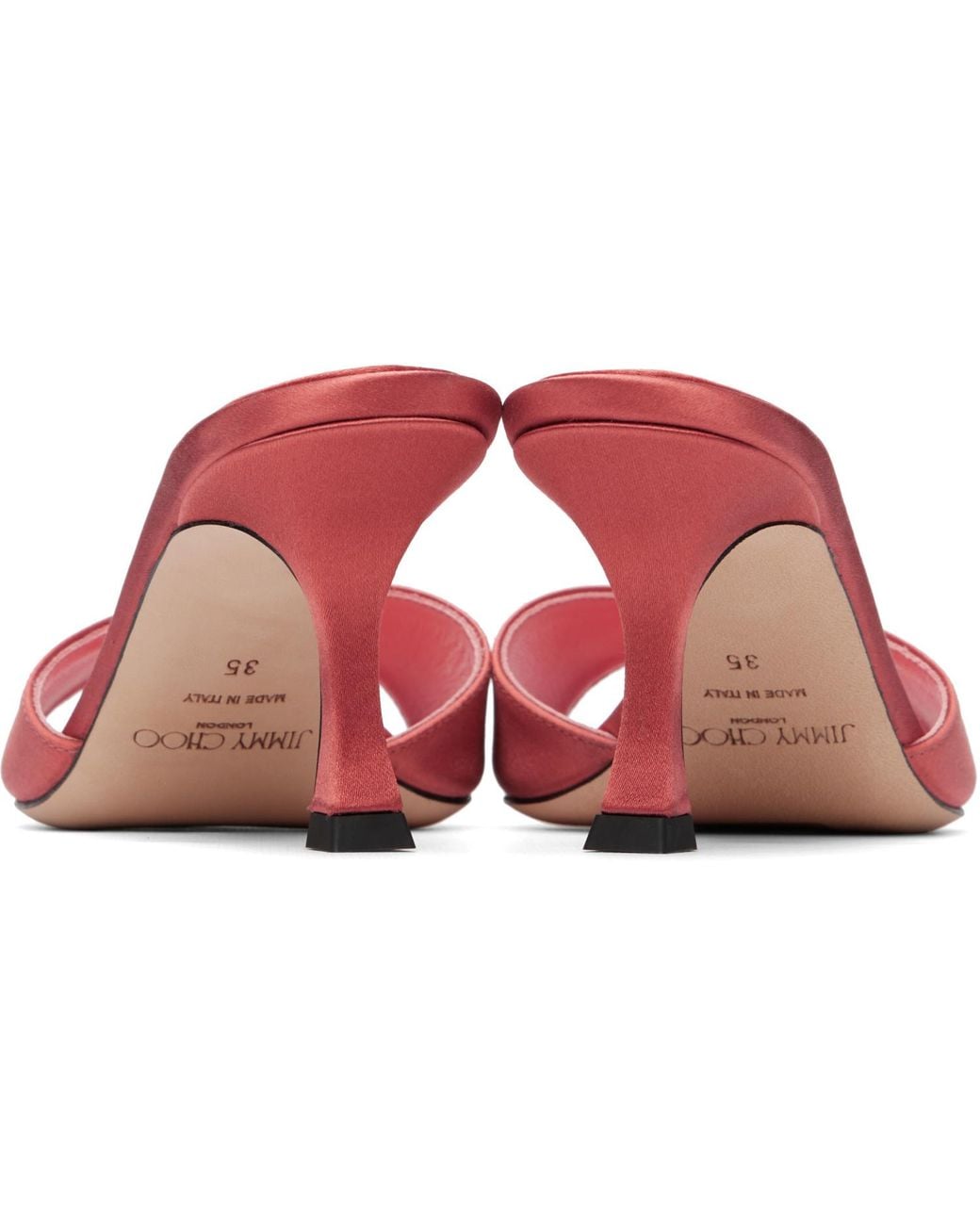 Jimmy Choo Pink Skye 70 Heeled Sandals