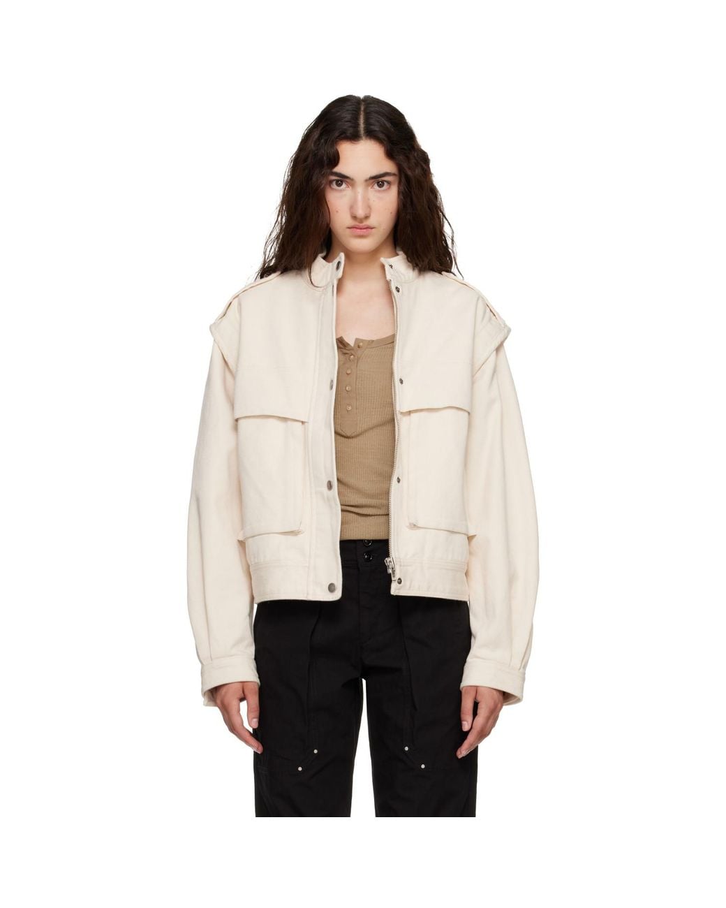 Isabel Marant Natural Off- Edany Jacket