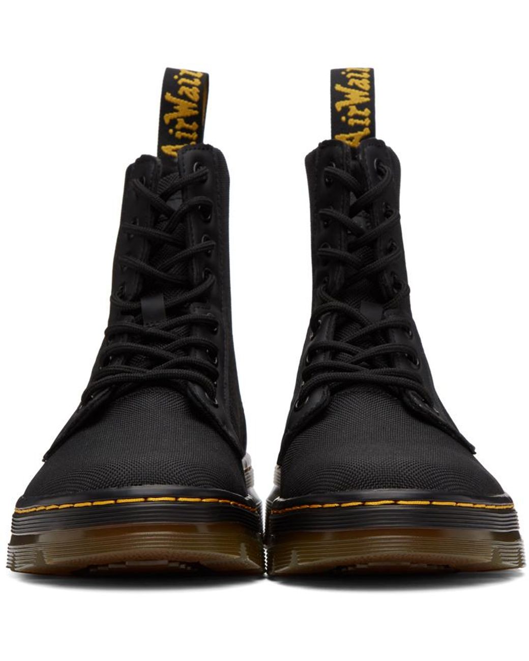 Dr. Martens Tract Fold Boots - Black for Men | Lyst